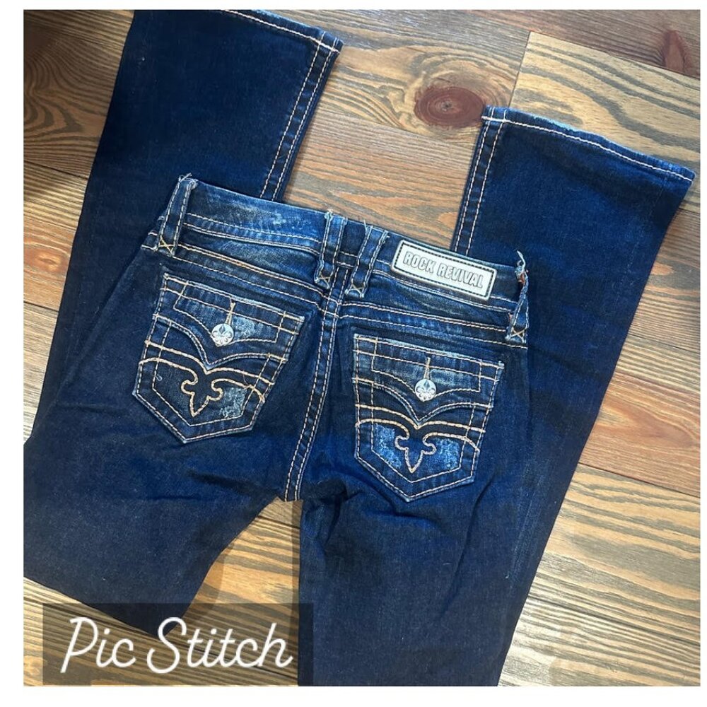 Rock Revival Flare Jean Size 25